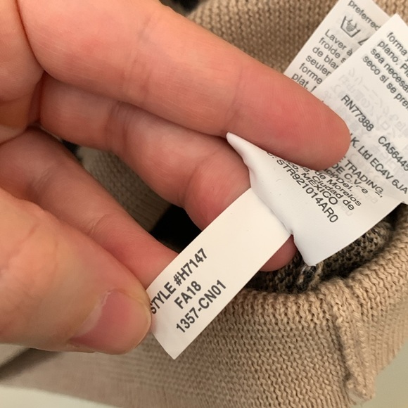 J. Crew Merino Wool Crewneck Sweatshirt in Leopard Size Small - Picture 6 of 7